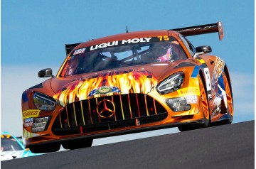 Mercedes-AMG GT3 #75 Bathurst 12Hr 2022 (Stolz, Gounon, Habul & Konrad - 1st) with display case - Limited 1200