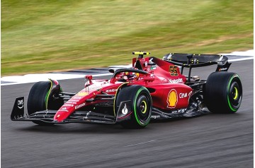 Ferrari F1-75 #55 'Scuderia Ferrari' British Grand Prix 2022 (Carlos Sainz Jr. - 1st)