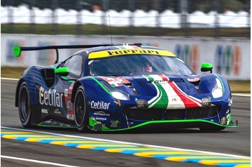 Ferrari 488 GTE EVO #47 'Cetilar Racing' Le Mans 2021 (Lacorte, Sernagiotto & Fuoco)