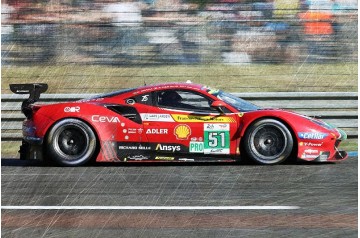 Ferrari 488 GTE EVO #51 'AF Corse' Le Mans 2022 (A. Pier Guidi, J. Calado & D. Serra - 2nd LMGTE Pro)