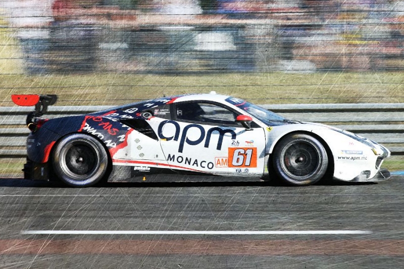 Looksmart Ferrari 488 GTE EVO 61 AF Corse Le Mans 24 Hour 2022