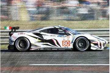 Ferrari 488 GTE EVO #80 'Iron Lynx' Le Mans 24 Hour 2022 (M. Cressoni, G. Fisichella & R. Heistand)