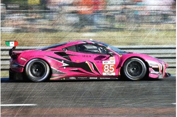 Ferrari 488 GTE EVO #85 'Iron Dames' Le Mans 24 Hour 2022 (R. Frey, M. Gatting & S. Bovy)