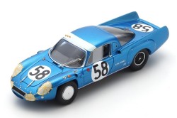 Alpine A210 Renault-Gordini #58 Le Mans 24 Hour 1967 (Philippe Vidal & Leo Cella)