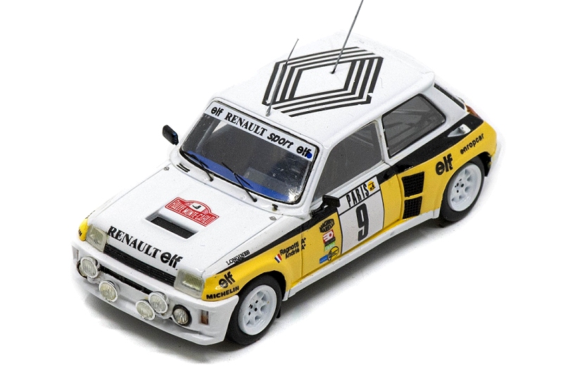 1/43 Renault 11 Turbo No.3 Rally Monte Carlo 1987 J. Ragnotti - G