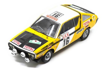 Renault 17 #16 Rallye du Maroc 1976 (J. Privé & "Tilber" - 6th)