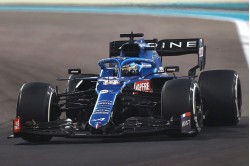 Alpine A521 #14 'Alpine F1 Team' Abu Dhabi Grand Prix 2021 (Fernando Alonso - 8th)