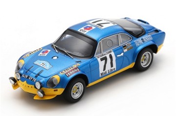 Alpine A110 #71 Winner 'Critérium des Cévennes' 1971 (Bernard Darniche & Alain Mahé) Limited 300