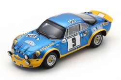 Alpine A110 Turbo #9 Critérium des Cévennes 1972 (J-L. Thérier & M. Callewaert - 1st) Limited 500