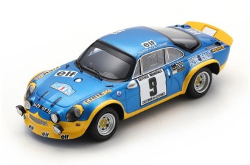 Alpine A110 Turbo #9 Critérium des Cévennes 1972 (J-L. Thérier & M. Callewaert - 1st) Limited 500