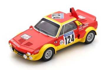 Fiat X1/9 Abarth #124 Tour de France Automobile 1974 (Beckers and de La Grandrive) Limited 300