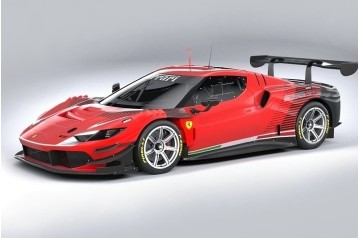 Ferrari 296 GT3 'Scuderia Ferrari' 2023 Sports Racing Car (presentation version)