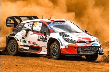 Toyota GR Yaris Rally1 #33 'Toyota Gazoo Racing' Rally Kenya 2022 (Elfyn Evans & Scott Martin - 2nd)