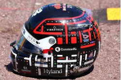 Valtteri Bottas F1 race helmet 2023 Monaco Grand Prix (Alfa Romeo F1 Team Stake)