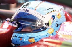 Valtteri Bottas F1 race helmet 2023 Belgian Grand Prix (Alfa Romeo F1 Team Stake)