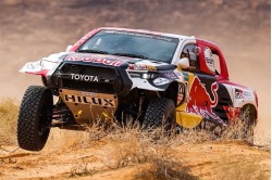 Toyota GR DKR Hilux #200 'Toyota Gazoo Racing' Dakar Rally 2023 (N. Al-Attiyah & M. Baumel - 1st)
