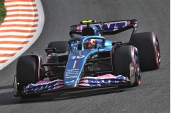 Alpine A523 #10 'BWT Alpine F1 Team' Dutch Grand Prix 2023 (Pierre Gasly - 3rd) with pit board