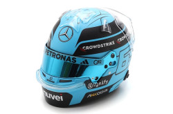George Russell race helmet 2025 (Mercedes-AMG Petronas F1 Team) George Russell race helmet 2025 (Mercedes-AMG Petronas F1 Team)