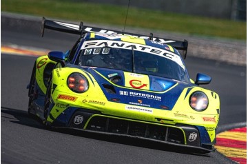 Porsche 911 GT3 R (992) #96 'Rutronik Racing' Spa 24Hr 2024 (J. Andlauer, S. Müller & P. Niederhauser)