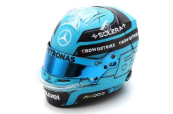 George Russell race helmet 2024 (Mercedes-AMG Petronas F1 Team) George Russell race helmet 2024 (Mercedes-AMG Petronas F1 Team)
