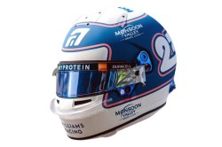 Alexander Albon race helmet 2024 Monaco Grand Prix (Williams Racing)