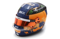 Oscar Piastri race helmet 2024 Australian Grand Prix (McLaren Formula 1 Team)