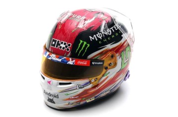 Lando Norris race helmet 2024 Japanese Grand Prix (McLaren Formula 1 Team)