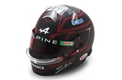Esteban Ocon race helmet 2023 (BWT Alpine F1 Team)