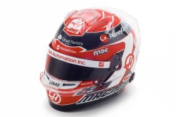 Kevin Magnussen F1 race helmet 2023 (MoneyGram Haas F1 Team)