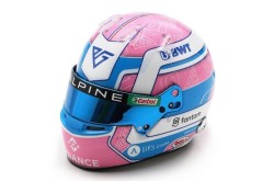 Pierre Gasly F1 race helmet 2023 Miami Grand Prix (BWT Alpine F1 Team)