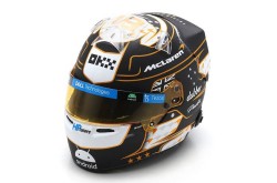 Oscar Piastri F1 race helmet 2023 Monaco Grand Prix (McLaren F1 Team)