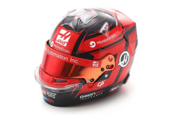 Esteban Ocon race helmet 2025 (MoneyGram Haas F1 Team) Esteban Ocon race helmet 2025 (MoneyGram Haas F1 Team)