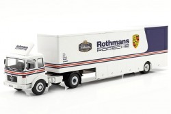 MAN-Büssing 19-320 'Rothmans Porsche' race transporter