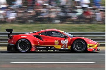 Ferrari 488 GTE EVO #21 'AF Corse' Le Mans 2023 (S. Mann, J. Piguet & U. de Pauw)