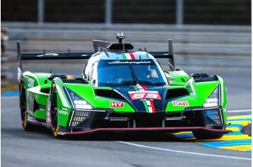 Lamborghini SC63 #63 'Lamborghini Iron Lynx' Le Mans 2024 (M. Bortolotti, D. Kvyat & E. Mortara - 10th)