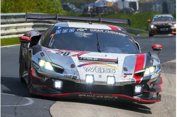 Ferrari 296 GT3 #20 Nürburgring 24 Hour 2023 (L. Weiss, J. Krumbach, D. Keilwitz & I. Dontje - 7th)