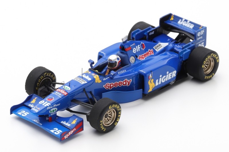Ligier JS41 Mugen-Honda #25 French Grand Prix 1995 (Martin Brundle 