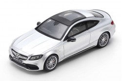 Mercedes-AMG C63 Coupe 2019 (silver)