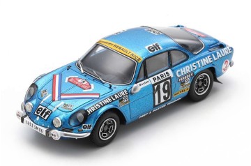 Alpine-Renault A110 #19 'Winner Coupe des Dames' Monte Carlo Rally 1976 (M. Mouton & F. Conconi)