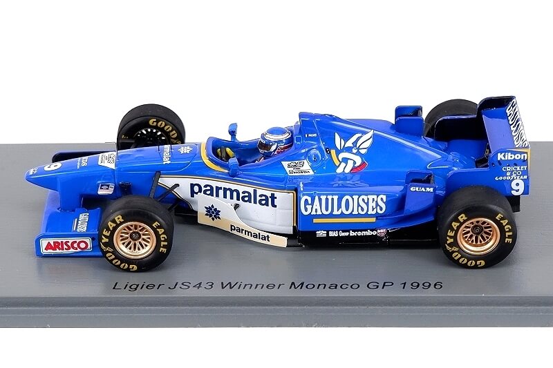 Ligier JS43 #9 Monaco Grand Prix 1996 (Olivier Panis - 1st)