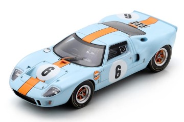 Ford GT40 #6 'JWA Gulf' Watkins Glen 6 Hour 1968 (Paul Hawkins & David Hobbs - 2nd) Limited 300