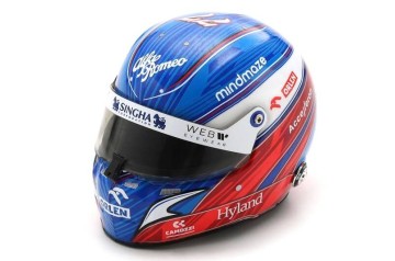 Valtteri Bottas 2022 race helmet (Alfa Romeo F1 Team ORLEN)