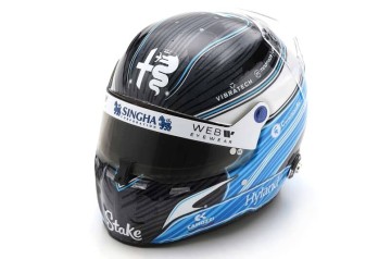 Valtteri Bottas race helmet 2023 (Alfa Romeo F1 Team)