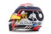 Nyck de Vries race helmet 2023 (Scuderia AlphaTauri)