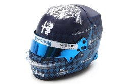 Zhou Guanyu race helmet 2023 Japanese Grand Prix  (Alfa Romeo F1 Team)