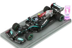 Mercedes W12 E Performance #77 Turkish GP 2021 (Valtteri Bottas - 1st) with pit board
