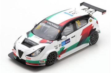 Alfa Romeo Giulietta Veloce TCR #31 WTCR Race of Macau 2019 (Kevin Ceccon - 3rd Race 1) Limited 400 Alfa Romeo Giulietta Veloce TCR #31 WTCR Race of Macau 2019 (Kevin Ceccon - 3rd Race 1) Limited 400